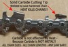 SOLID CARBIDE Chainsaw Chain 12” 14” 16” fits Husqvarna® 135 MARK II 240 T540XP gallery