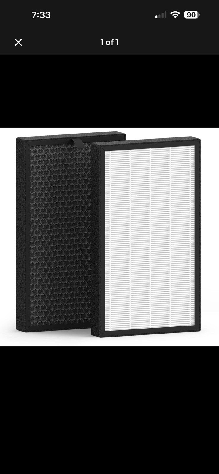 KJ350G Replacement Filter Compatible with TOSOT Air Cleaner Purifier KJ350G gallery