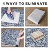 Moroccan Small Area Rug 2x3 Entryway 2' x 3' (Rectangular) Blue/Navy/White gallery