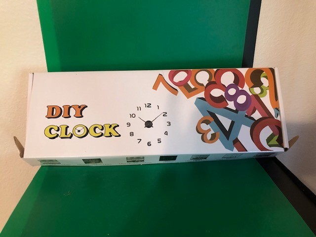 Self-Adhesive Modern 3D Frameless DIY Wall Clock Do It Yourself NEW IN BOX gallery