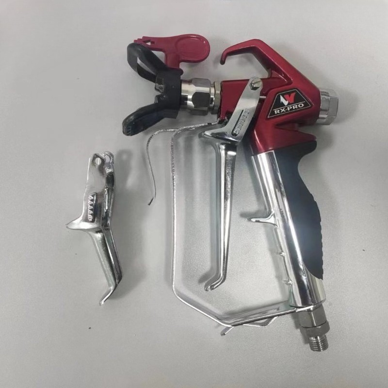 2 Finger Airless Spray Gun RX-Pro Red Series 538020 W/ 517 Tip & Guard Titan New gallery