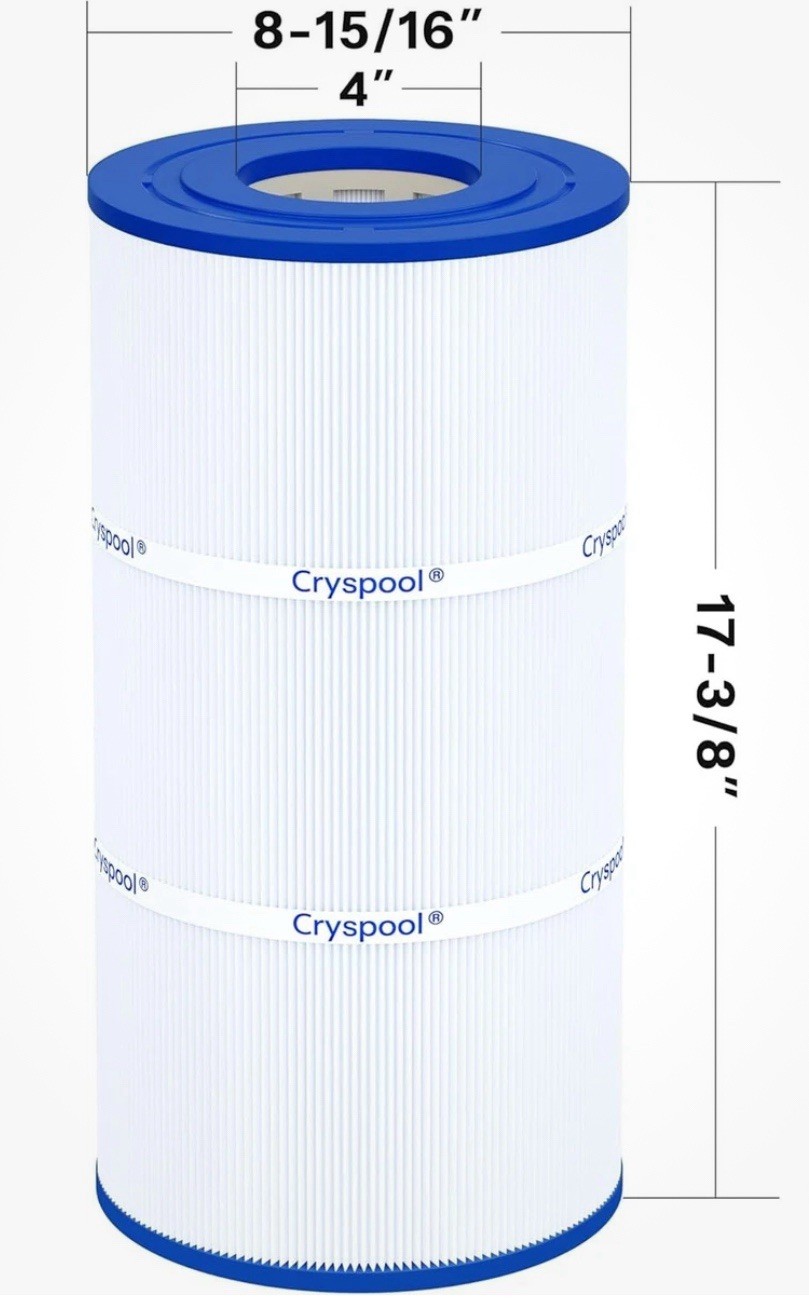 Cryspool Pool Filter CP-08047 for XStream CC1000RE Unicel C-8311 Filbur FC-1285 gallery
