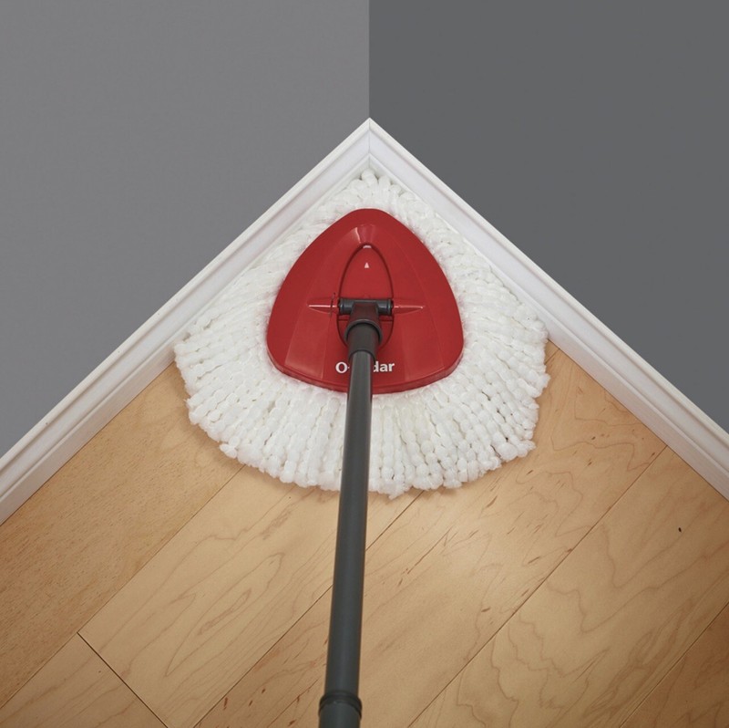 O-Cedar Easy Wring Spin Mop & Bucket System with 3 Extra Refills gallery