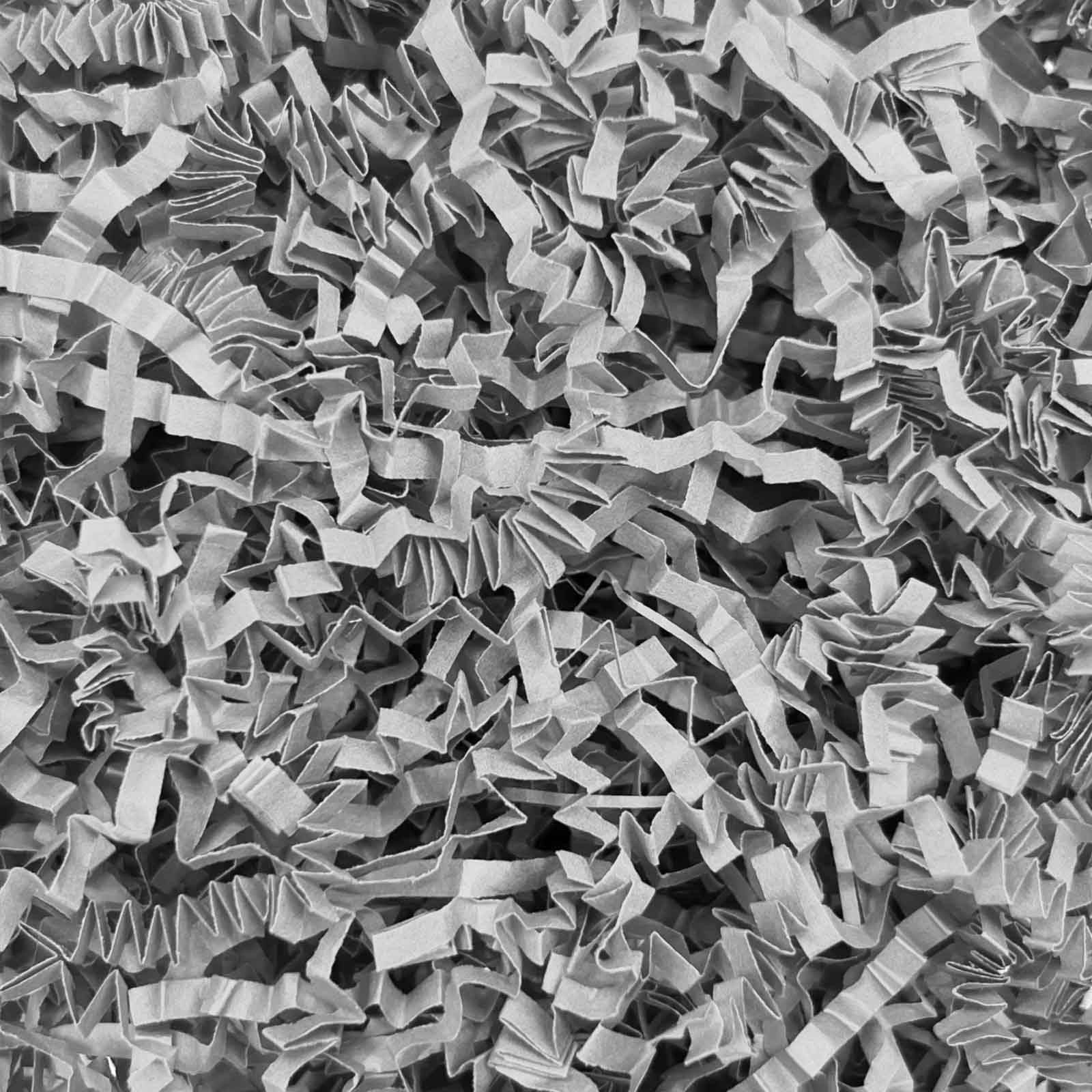 3LB Light Gray Crinkle Cut Paper Shred Filler Paper Shreds For Basket Fillers gallery