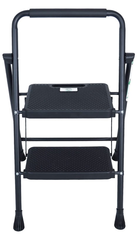 Folding Step Stool with Wide Anti-Slip Pedal, 330lbs Sturdy Steel Ladder, 2-St gallery