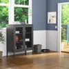 Elegro 40" Metal Storage Cabinet with 2-Mesh Doors ,Adjustable Shelves for Home gallery