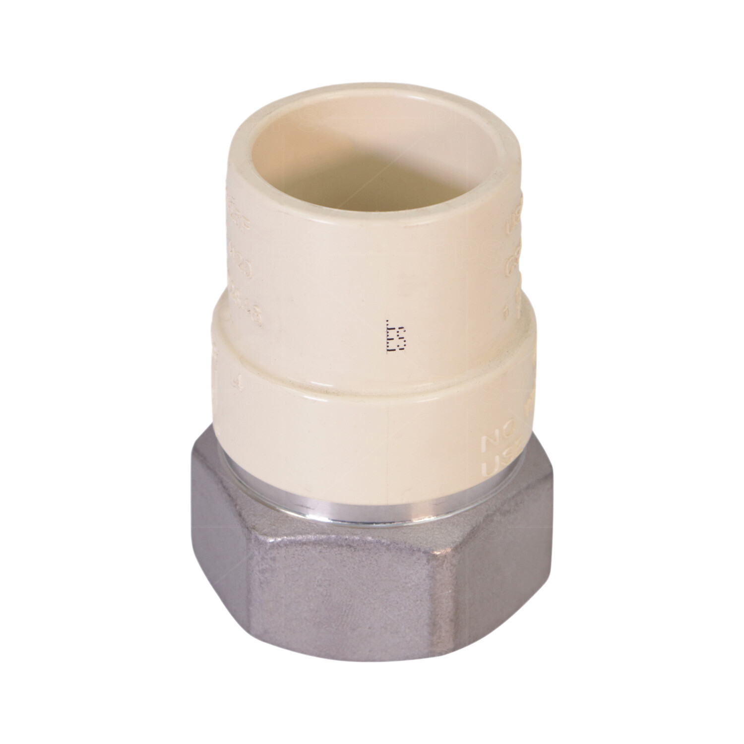 Midline Valve Female x CPVC Adapter Transition Pipe Fitting Stainless Steel 5 PK gallery