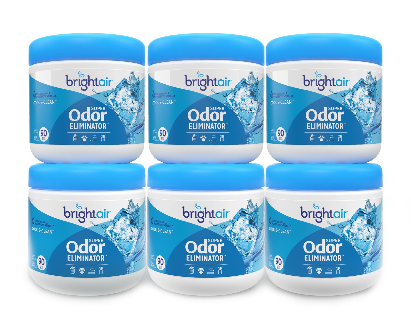 14 oz. Super Odor Eliminator, For Medium-Size Spaces, Cool & Clean Scent, Cas... gallery