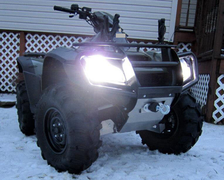 2 880 LED Headlight Bulbs For Arctic Cat ATV 250 300 375 2002-2005 400 2002-2008 gallery