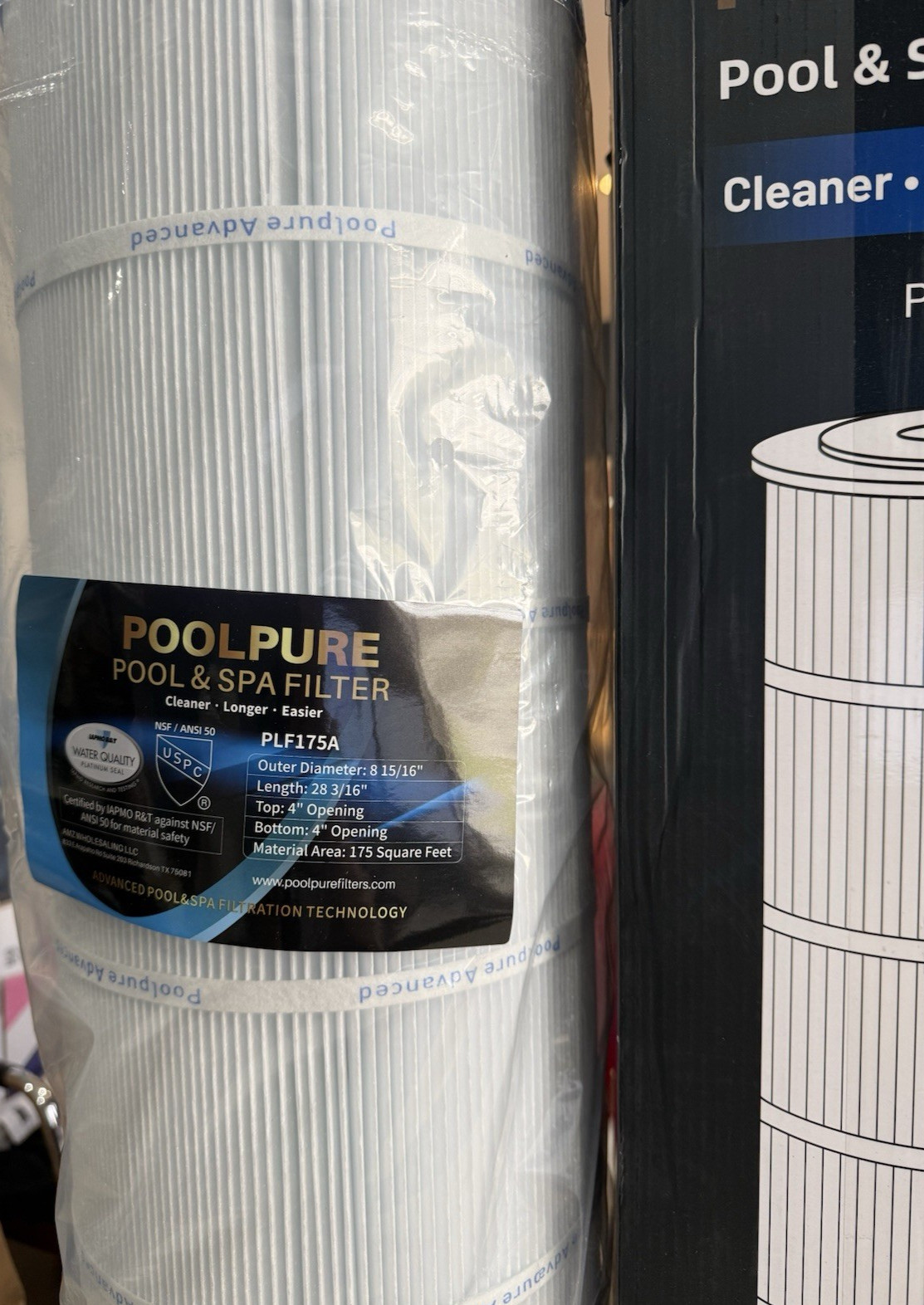POOLPURE PLF175A Pool Filter Replaces Hayward C1750, CX1750RE, PA175, Ultral-B4 gallery