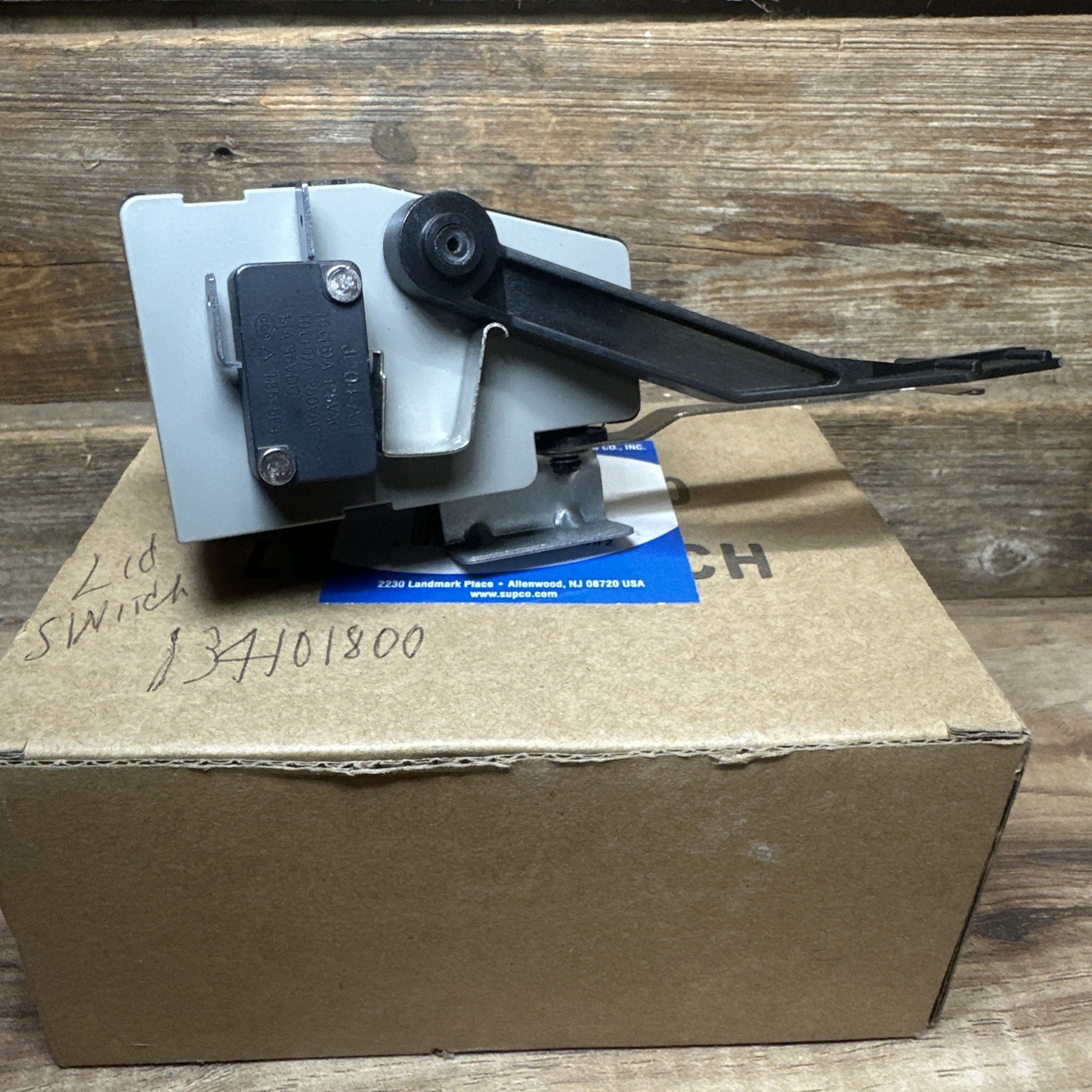 Supco Washer Lid Lock Switch for Frigidaire, AP3204390, 134101800, ES1800 gallery