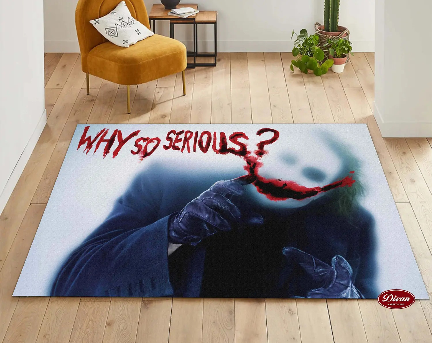 Joker Rug, Joker Pattern Rug, Home Decoration, Teen’S Room Rug, Popular Rug, Are gallery