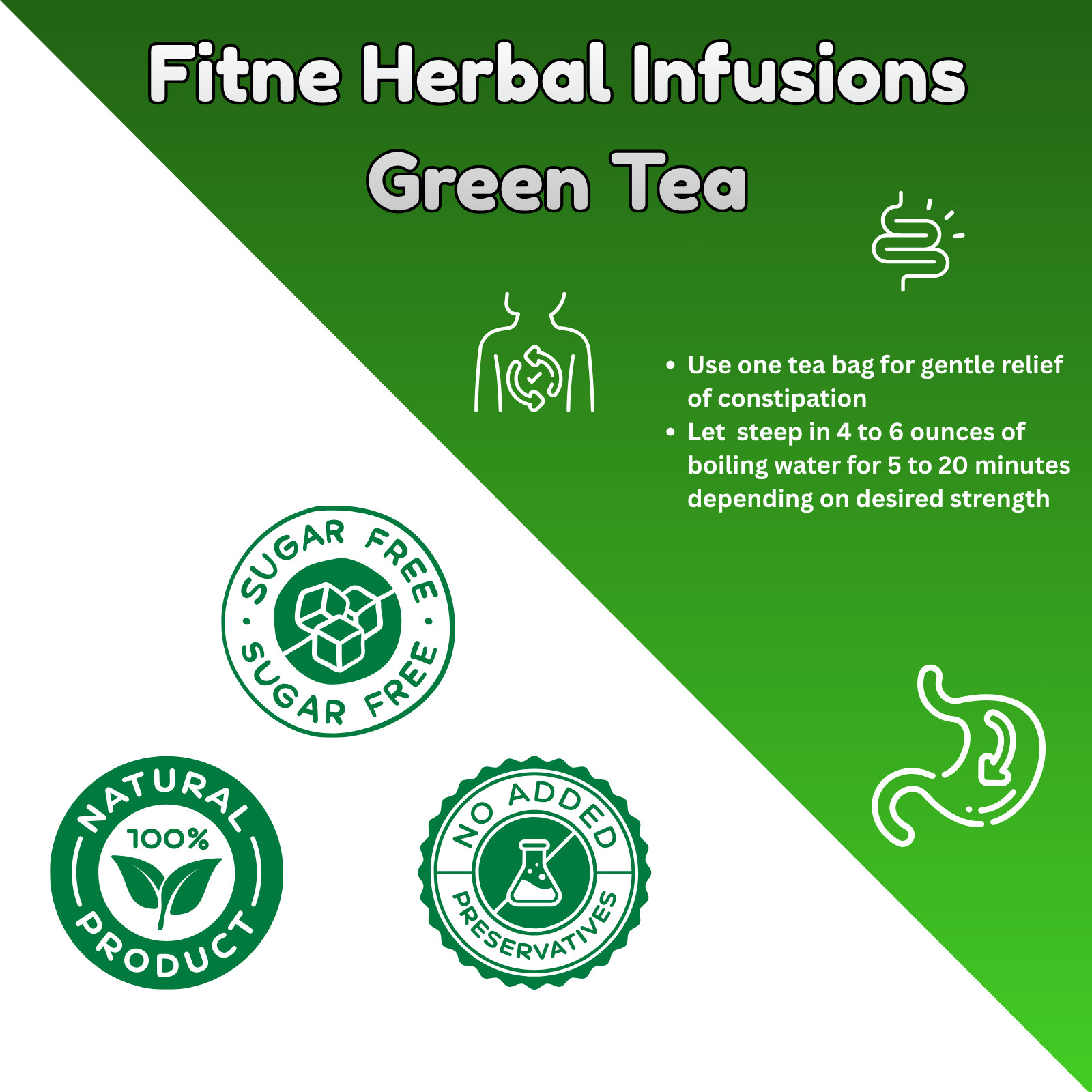 FITNE HERBAL GREEN Packaging 30 Sachets gallery