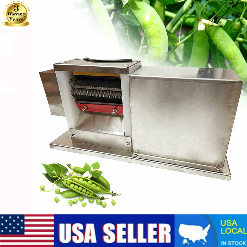 Commercial Electric Beans Sheller Semi-automatic Peeler Bean Pea Peeling Machine gallery