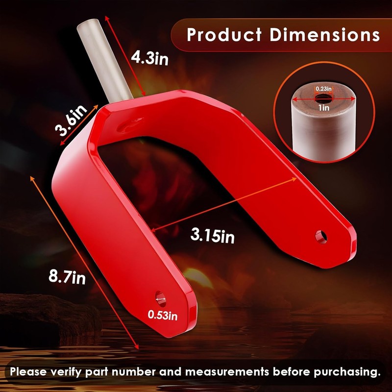 Caster Fork For Radius E S X Toro TimeCutter Titan Z Master 2000 126-4312-01 gallery