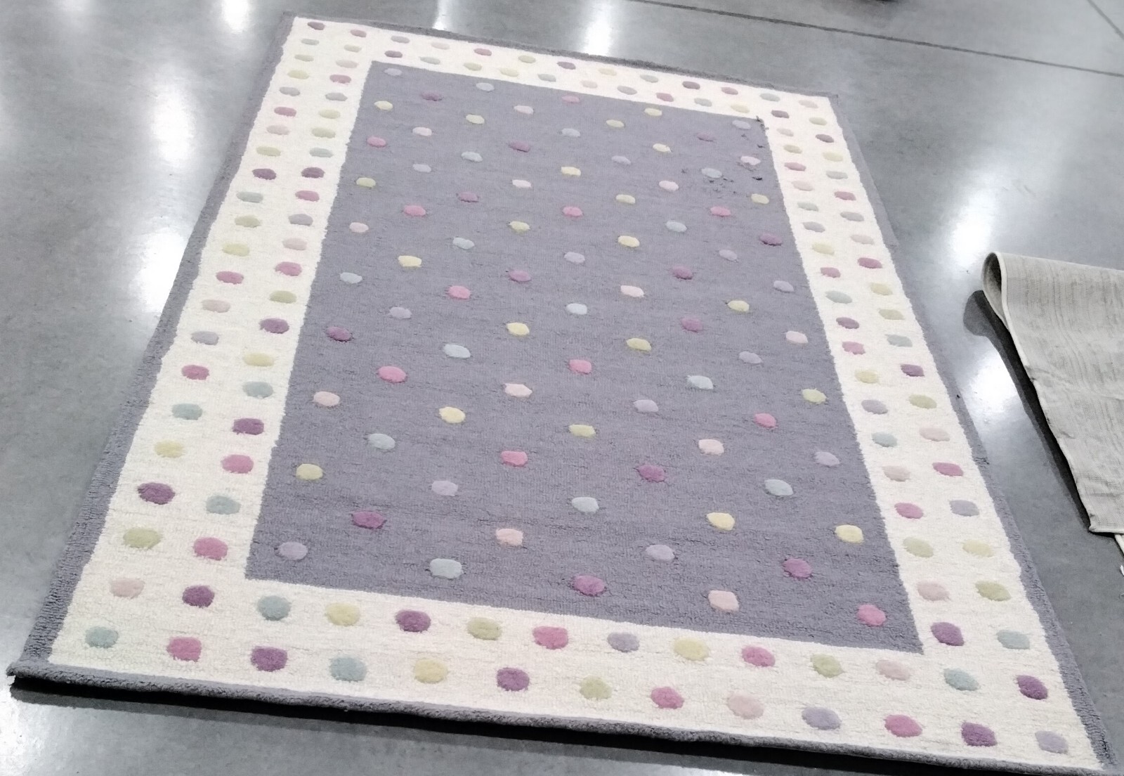 GREY / MULTI 5'-0" x 8'-0" Back Stain Rug, Reduced Price 1172759038 SFK101F-5 gallery