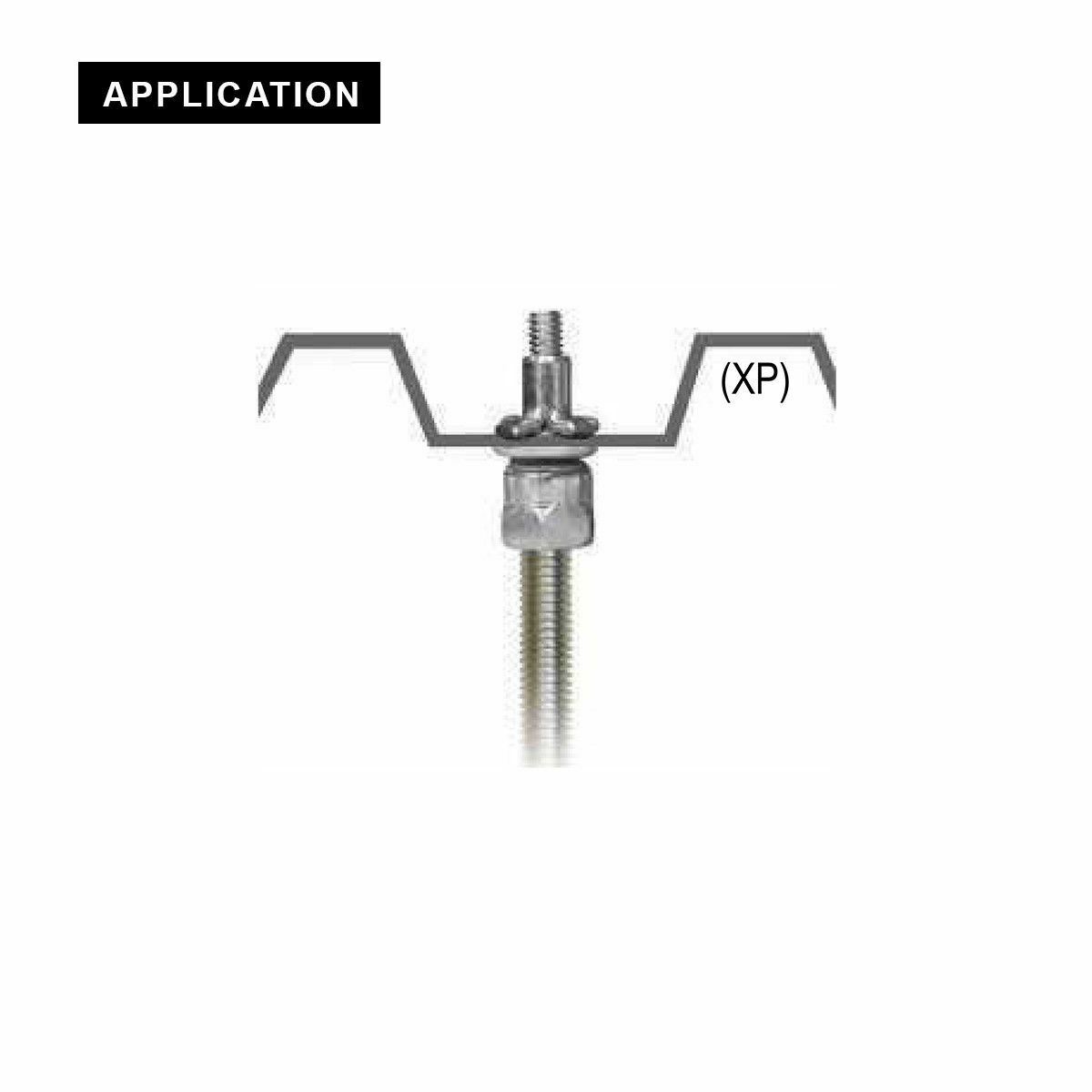 Sammys XP 20 3/8 Inch Vertical Threaded Rod, Steel Electro-Zinc Finish 25 pieces gallery