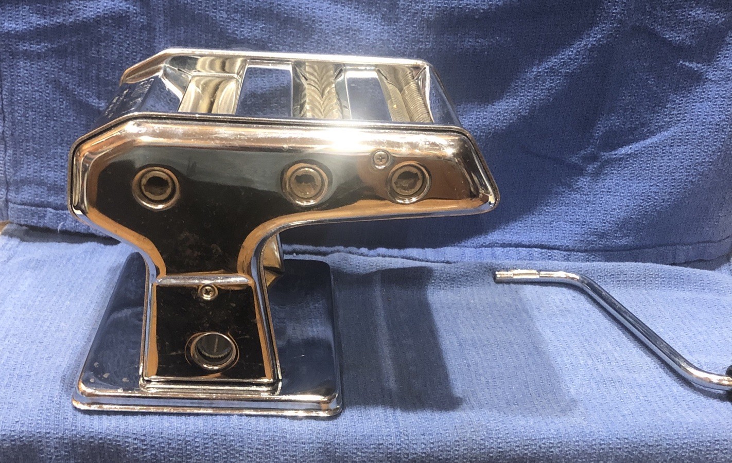 Marcato Ampia Tipo Lusso Pasta Machine Manual Stainless Steel - No Clamp gallery