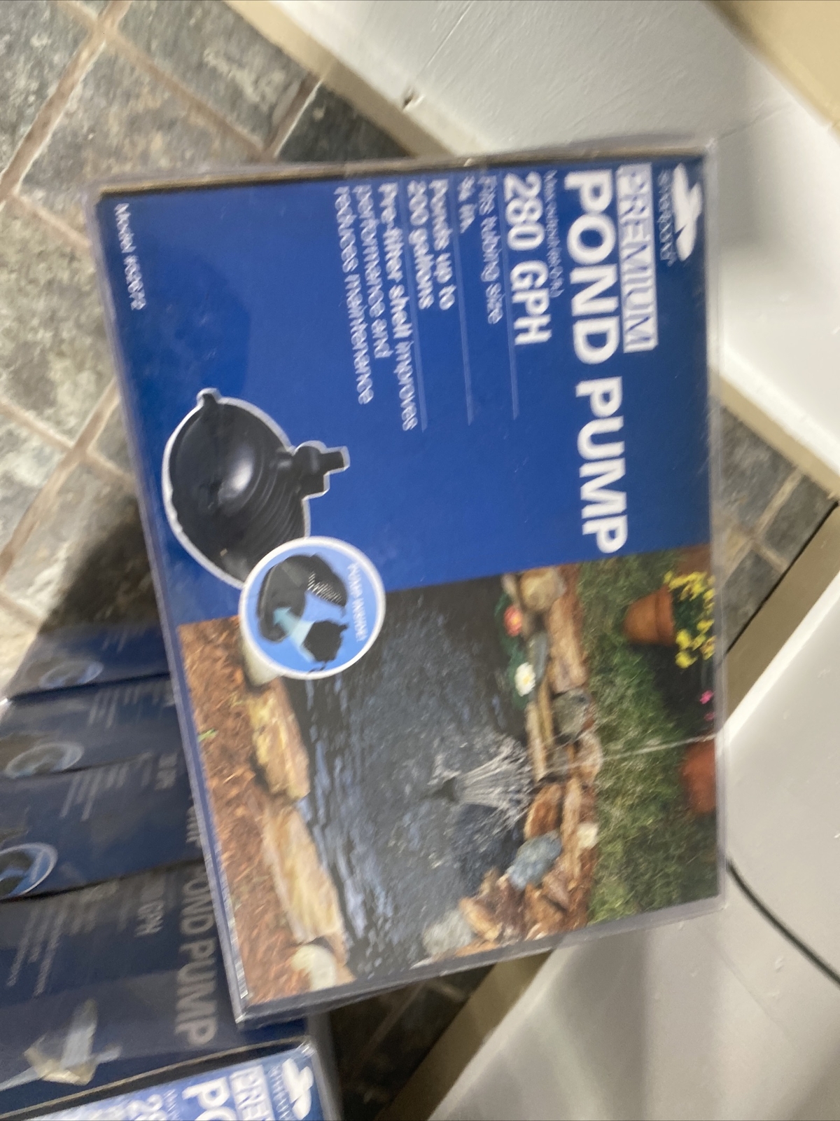 smartpond premium pond pump 280gph brand new in box Model 52672 gallery