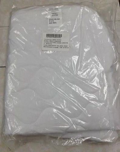 29" x 76" Mattress Pads - White - Polyester Cotton Blend -7210-01-306-3243 - New gallery
