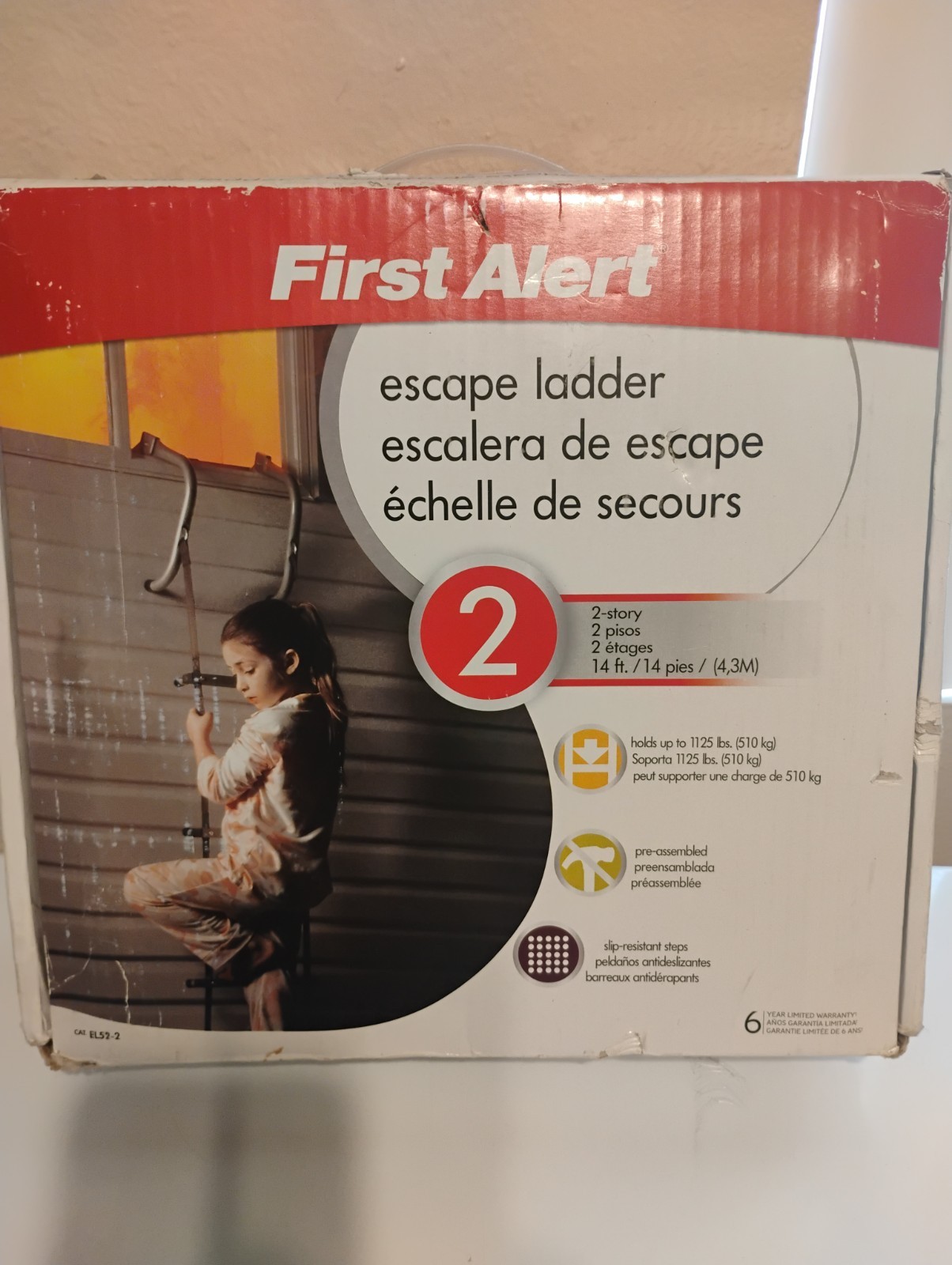 First Alert 2 Story Fire Escape LadderHome Safety gallery