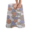 ENKOSI Bath Mat – Large 40 x 16 Inch 40" x 16" (Rectangular), Stone Path gallery