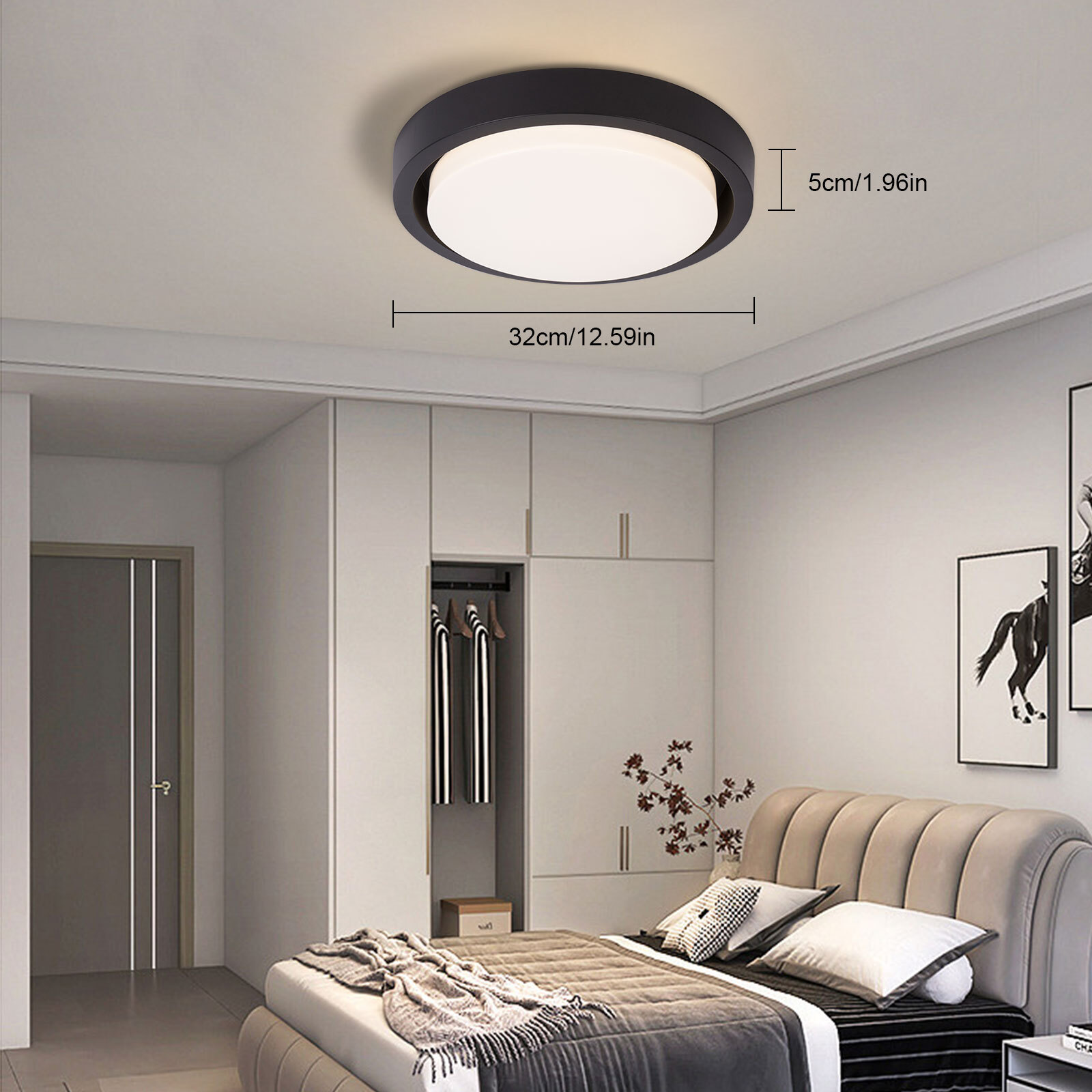 Ceiling Light LED Ceiling Lamp LED Fixture 18W Acrilic For Living Room 110V-120V gallery