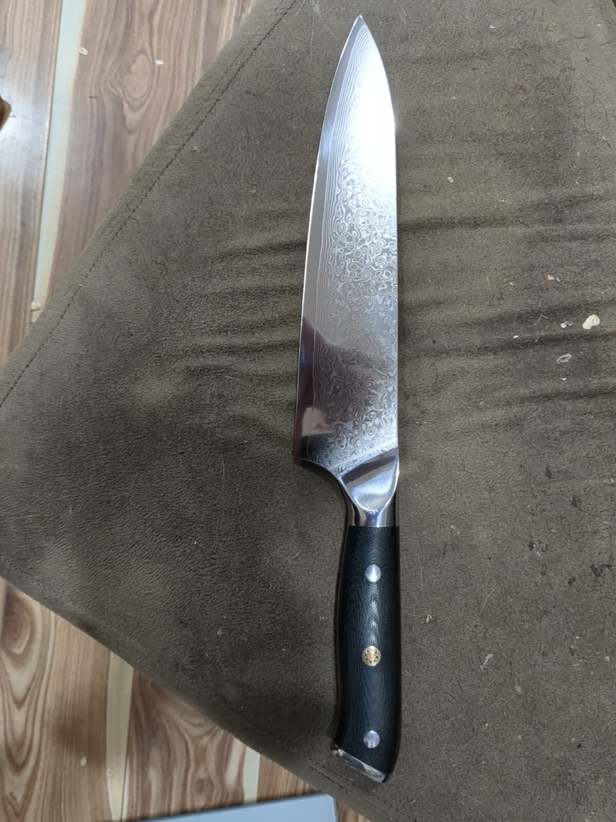 kitchen knife VG10 Damascus 67 Layer, G10 handle 8 inches chef knife gallery