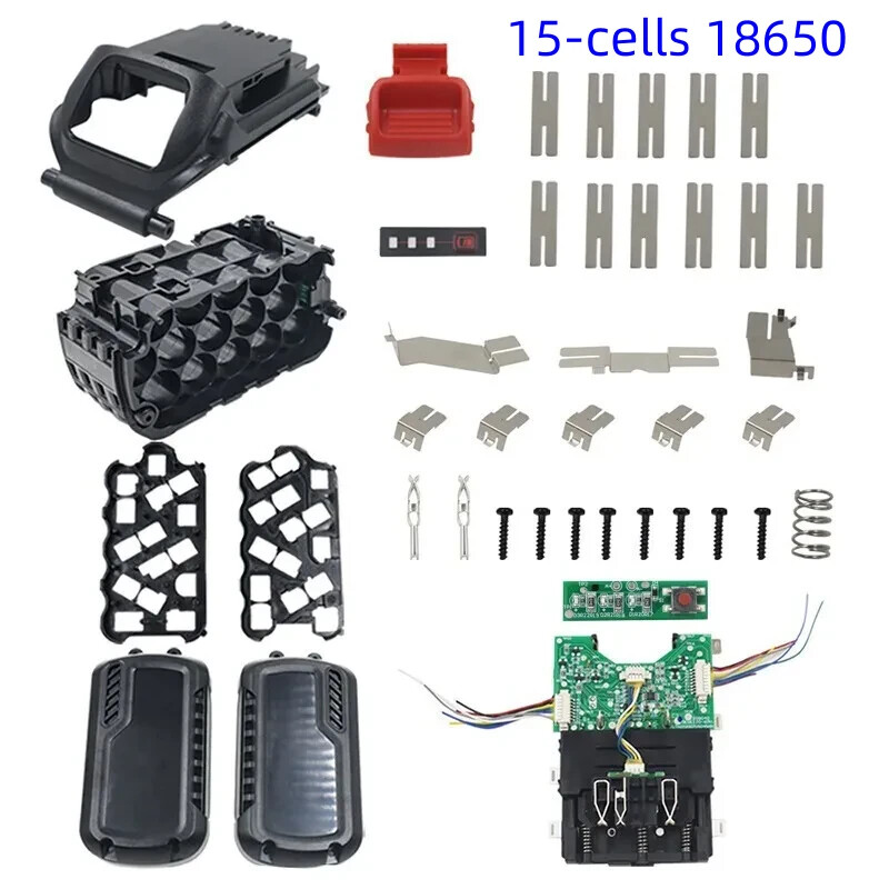 Plastic Replacement Case Kit for DeWalt DCB606 DCB609 20V/60V MAX 9.0Ah Battery