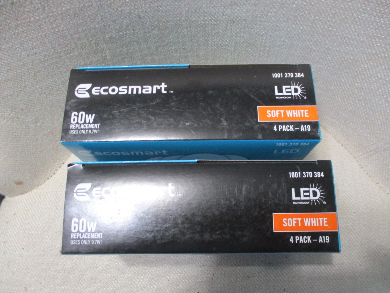 EcoSmart LED Light Bulbs 60W A19 Soft White 800 Lumens Dimmable 2 - 4 Packs New gallery