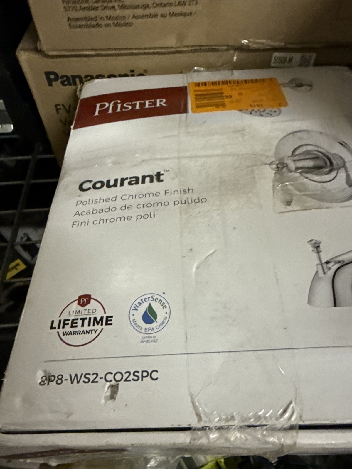 Pfister 8P8-WS2-CO2SPC Courant Single-Handle Tub & Shower Faucet Polished Chrome gallery