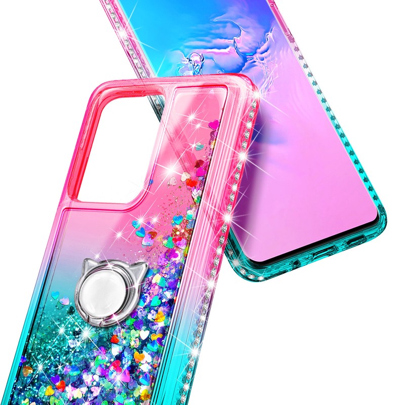 Glitter Case For Samsung Galaxy S20, S20+, S20 Ultra 5G Cover + Screen Protector gallery