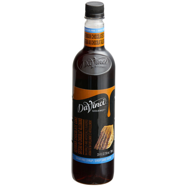DaVinci Gourmet Sugar Free German Chocolate Cake Flavoring Syrup 750 mL gallery