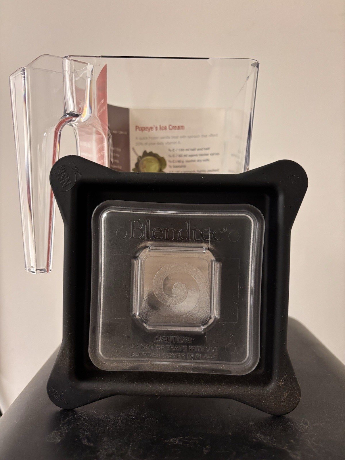 Blendtec WildSide 36oz Blender Jar & Lid Replacement Pitcher gallery