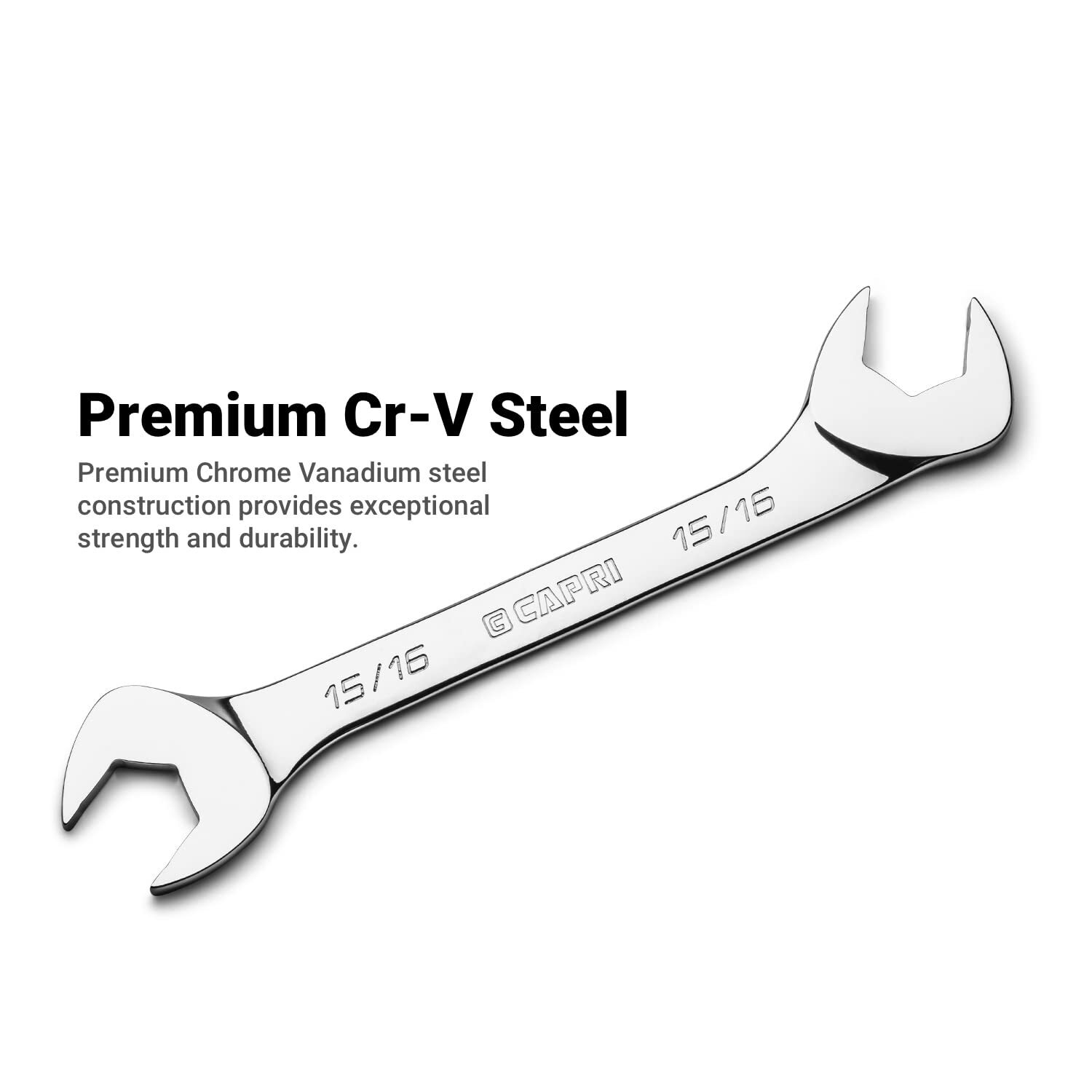 5/16 in. Angle Open End Wrench 30° and 60° angles SAE gallery
