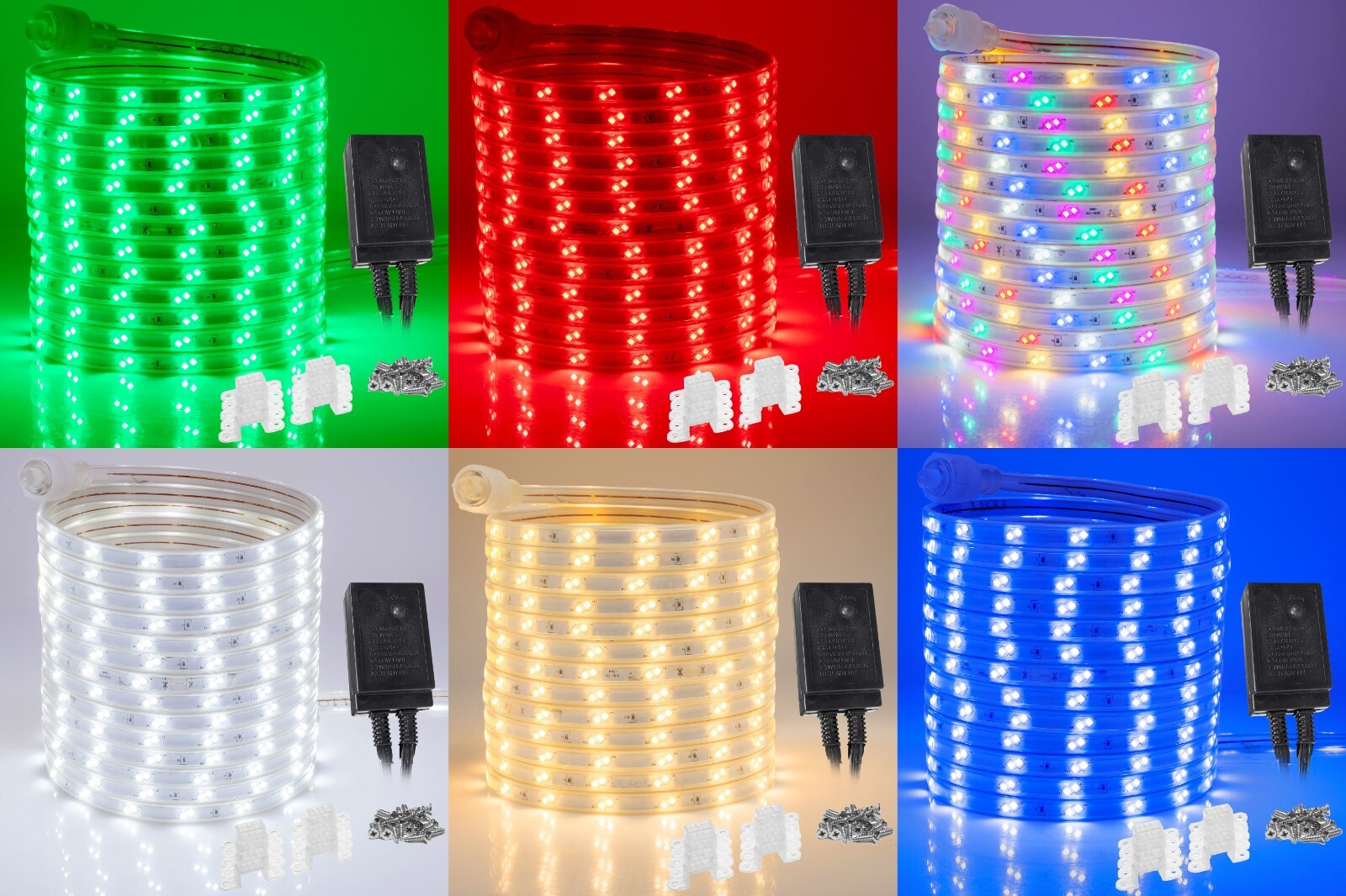 WYZworks 16-Mode LED Strip Light, Outdoor Waterproof Connectable Accent Lighting gallery