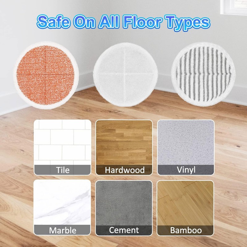 Replacement Mop Pads for Bissell Spinwave 2039A 2124 Powered Hard Floor NEW gallery