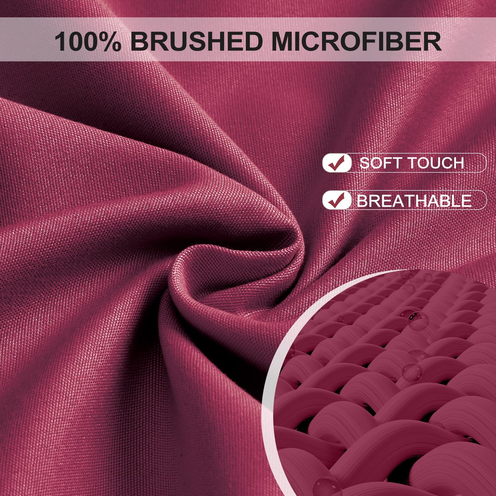 Queen Fitted Sheet - Hotel Quality, Ultra Soft & Breathable Brushed Microfibe... gallery