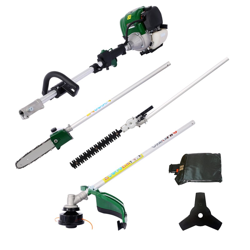 4 in 1 Multi-Functional Trimming Tool 38CC 4-Stroke w/ Pole Saw & String Trimmer gallery