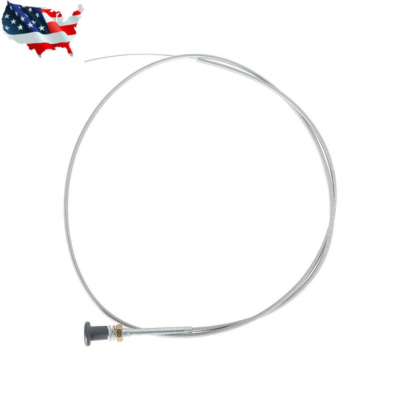 237 Universal Push Pull Choke Cable 63" Inner 60" Conduit 2 3/4" travel gallery