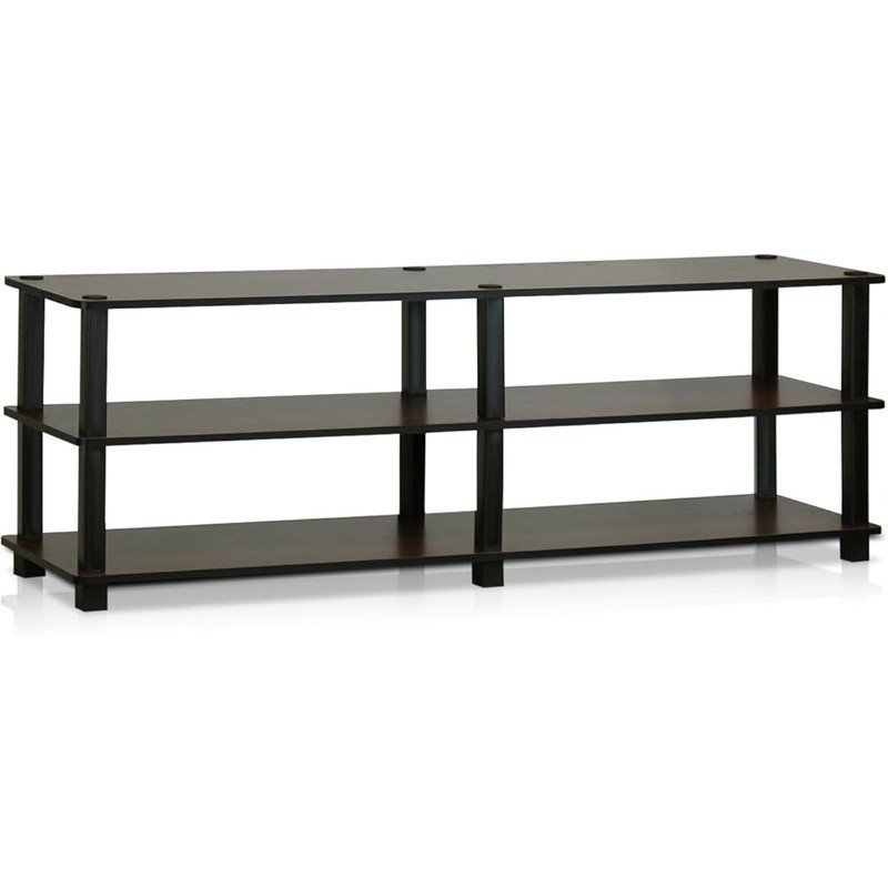 TV Stand 3-Tier No Tools Entertainment Center for TV up to 46 InchTV Console gallery