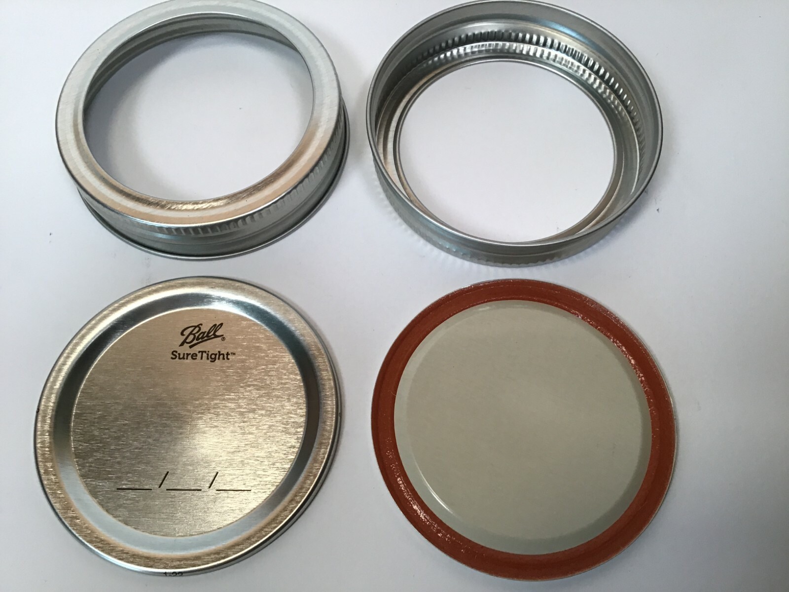 Ball Mason Jar Lids and Rings for Canning - 120 Count - Regular Mouth gallery