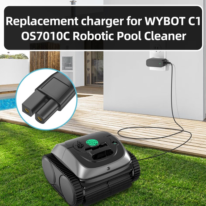 Robotic Pool Vacuum Charger, Compatible Power Cord for Cordless Cleaners gallery