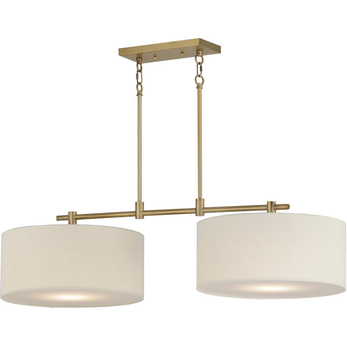 Maxim Lighting 10016OMNAB Bongo Island Light Natural Aged Brass gallery