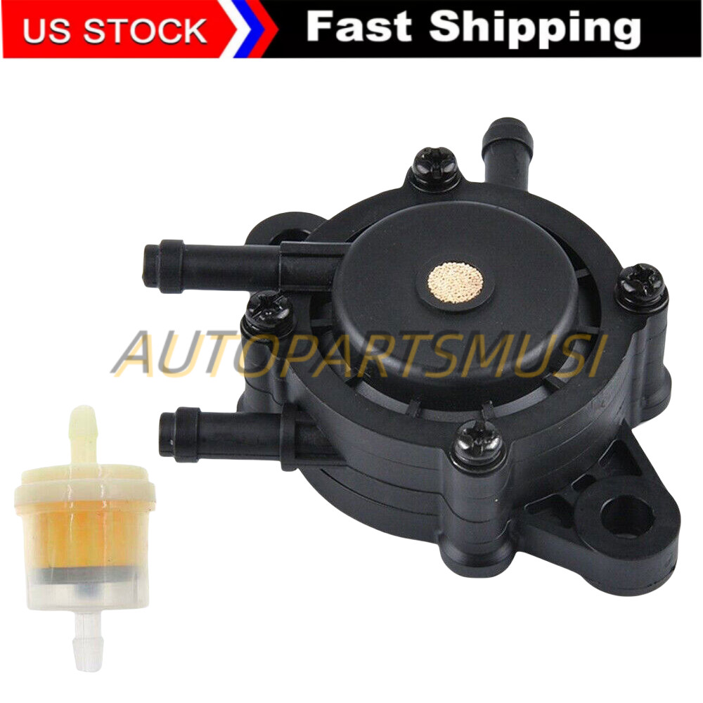 Fuel Pump & Fuel Filter For Briggs & Stratton 31P677 31P707 31P777 31P877 31P977 gallery