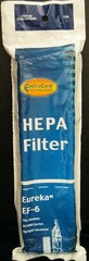 ENVIRO CARE TECHNOLOGIES HEPA FILTER EUREKA EF-6 FITS MODELS AS1050 UPRIGHTS