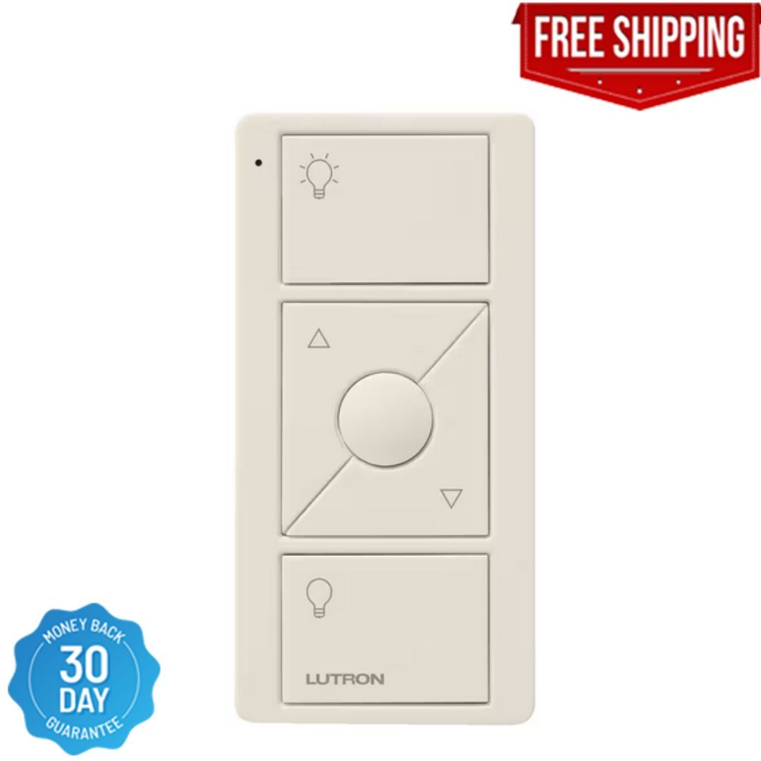 Lutron Pico Remote Control Light Switch for Caseta Wireless Dimmer Light Almond gallery