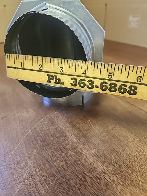 Universal 90° Elbow Vent Connector for Dryers. [SU-31] gallery