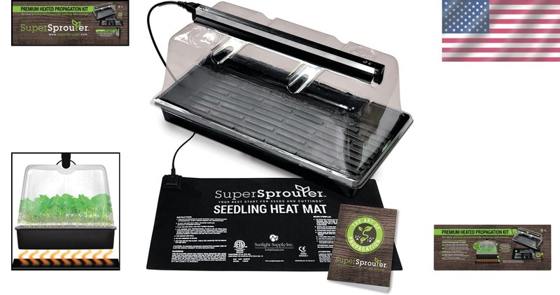 Heated Propagation Kit with Grow Light gallery