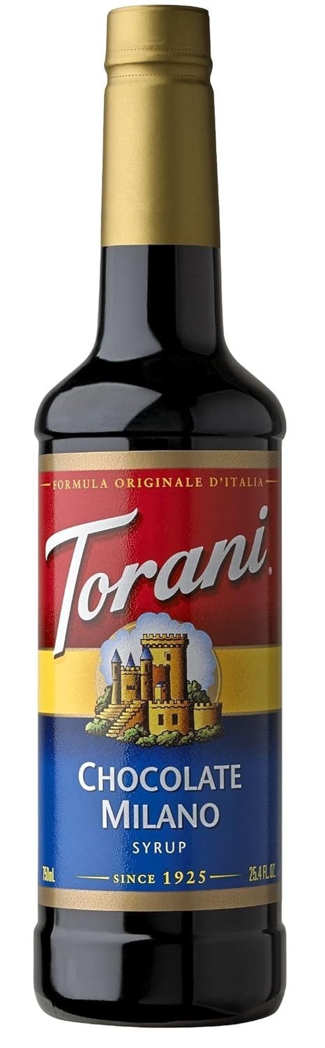 Torani Chocolate Milano Syrup 750 mL Coffee Flavoring Syrup Latte Beverage Mix gallery